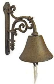 iron garden bells