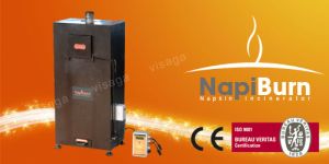 sanitary napkin burning machine