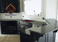 Steel Grey Polished Granite Slab