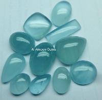 Cabochon Aquamarine Gemstones