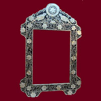 Pearl Inlay Mirror Frame