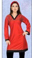 Party Wear Cotton Kurti 531