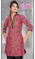 Printed Cotton Kurti 501