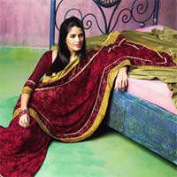 Faux Georgette Saree