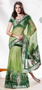 Lehenga Style Drapes