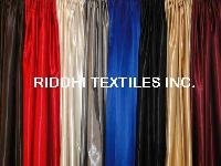 Polyester Satin Curtain Fabric