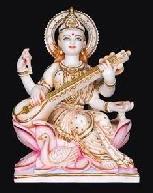 Marble Saraswati Statue