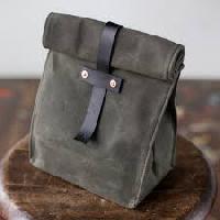 leather tiffin bags