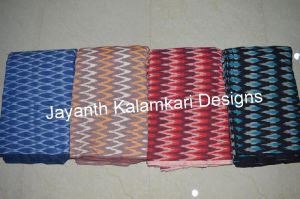 Ikkat cotton fabric