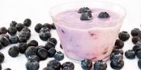 blue berry yoghurt