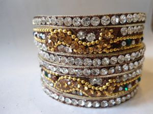 Indian Lakh Brass Bangles