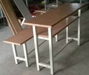 DETACHABLE DESK AND BENCH