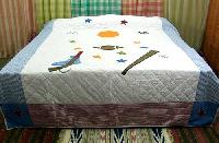 Cotton Patchwork Quilted Bedspread