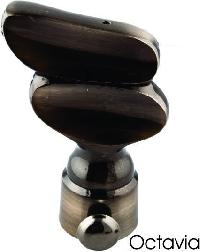 Brass Curtain Finial Octavia