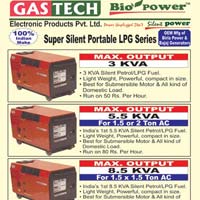 1 KVA - 8.5 KVA Rating Petrol-LPG fuel Portable Generators range