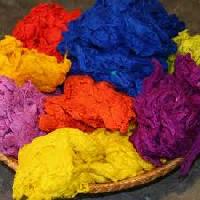 dyed fibre
