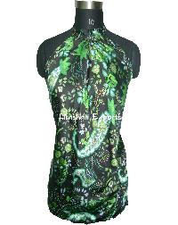 Satin Blend Scarf Dress Multiwear Satin Scarf Dress Satin Ladies Maxi Dress Supplier Garments  2518