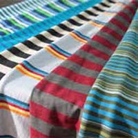 stripe knitted fabrics