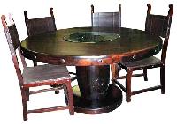 Item Code 08 (16) Wooden Dining Table Set