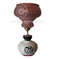 Mosaic Glass Table Lamp