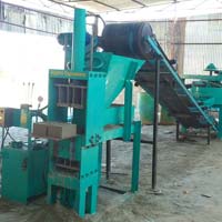 Compressed Stabilized Earth Brick Block Making Machine