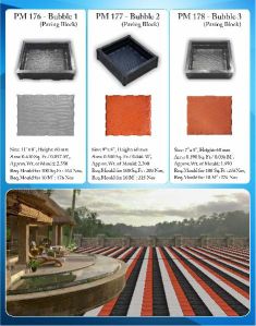 Paving Block Rubber Mould