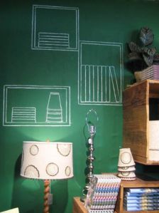 Green Chalkboard Paints