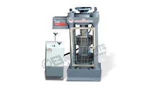 FULLY AUTOMATIC CONCRETE CUBE COMPRESSION TESTING MACHINE