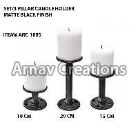 Pillar Candle Holder Set