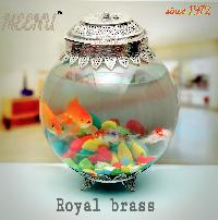 Royal brass aquarium