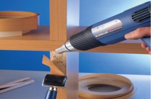 Hot air gun & heat gun for edgebands fixing & removal from wooden furniture.