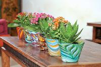 handmade flower pot