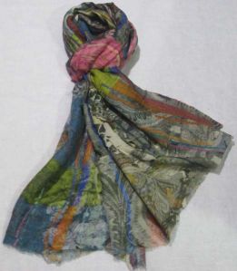 Digital Printed Wool Shawls