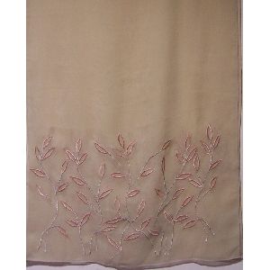 Ladies Georgette embroidery scarves