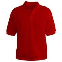 Plain Polo Red T Shirts
