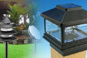 Solar Gate and Garden Lights