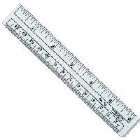 transparent plastic rulers