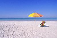 beach umbrellas