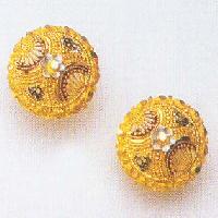 Gold Earrings Ge - 002