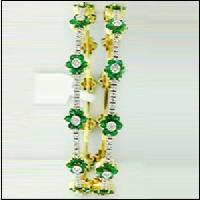 Emerald Bangles Vjm-6113