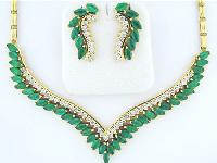 Gold Necklace Set Vjm-1990