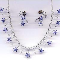 Tanzanite Necklace Vjm-5201