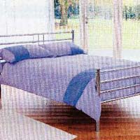 Stainless Steel & Wooden Beds