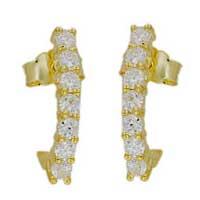 Cubic Zirconia Earring  - Cze 001