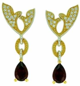 Cubic Zirconia Earring  - Cze 006