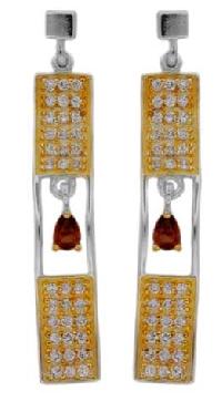 Cubic Zirconia Earring  - Cze 007