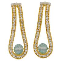 Cubic Zirconia Earring  - Cze 008