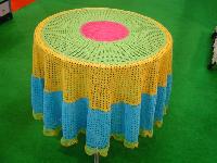crochet Round  table cloth