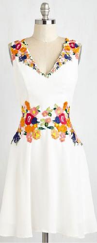 Embroidered Dress