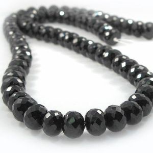 Black Spinel Gemstone Beads